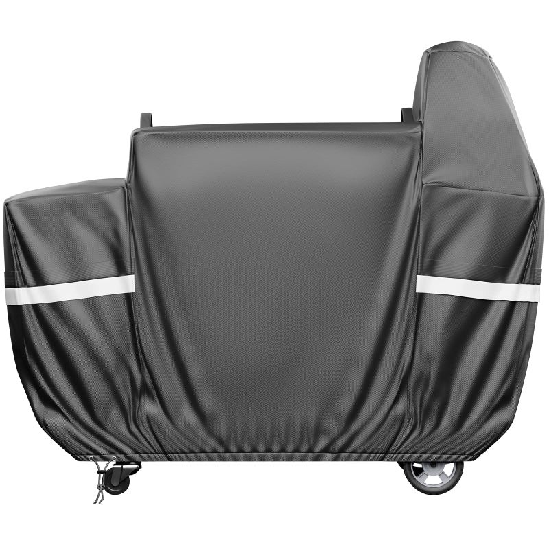 Utheer Grill Cover for Pit Boss Austin XL/Rancher XL, Z Grill 1000, 1100, 1100 Pro, 1000S, 1000SC, 1000Sq, 1000SC2, 1150 1500 Series Wood Pellet Grill, 600D Heavy Duty Waterproof, UV Protection Cover - Image 1